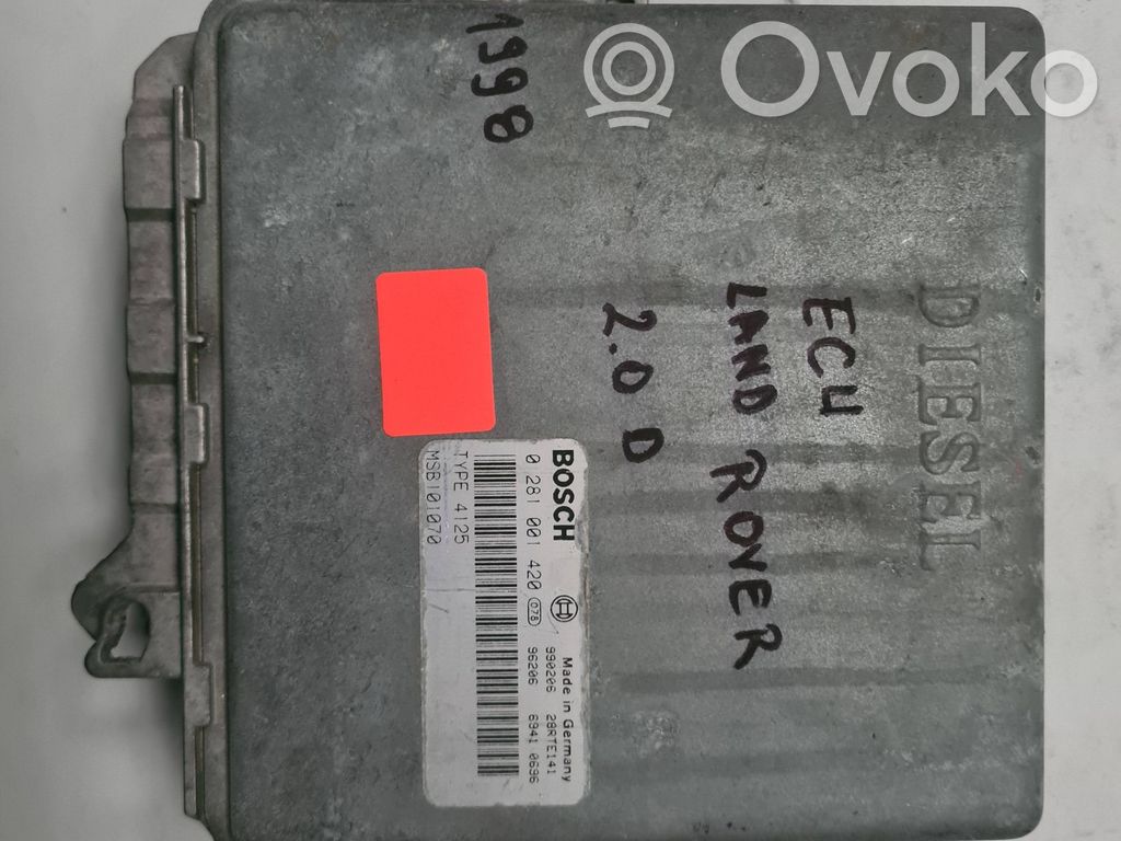 Engine control unit/module   0281001420,3101070,29RT5143