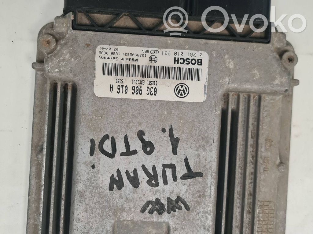 Volkswagen Touran I Sterownik / Moduł ECU 