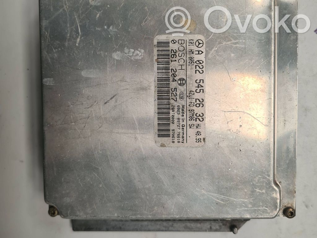 Sterownik / Moduł ECU   0261204527,26RT0000,0225452632,61204552