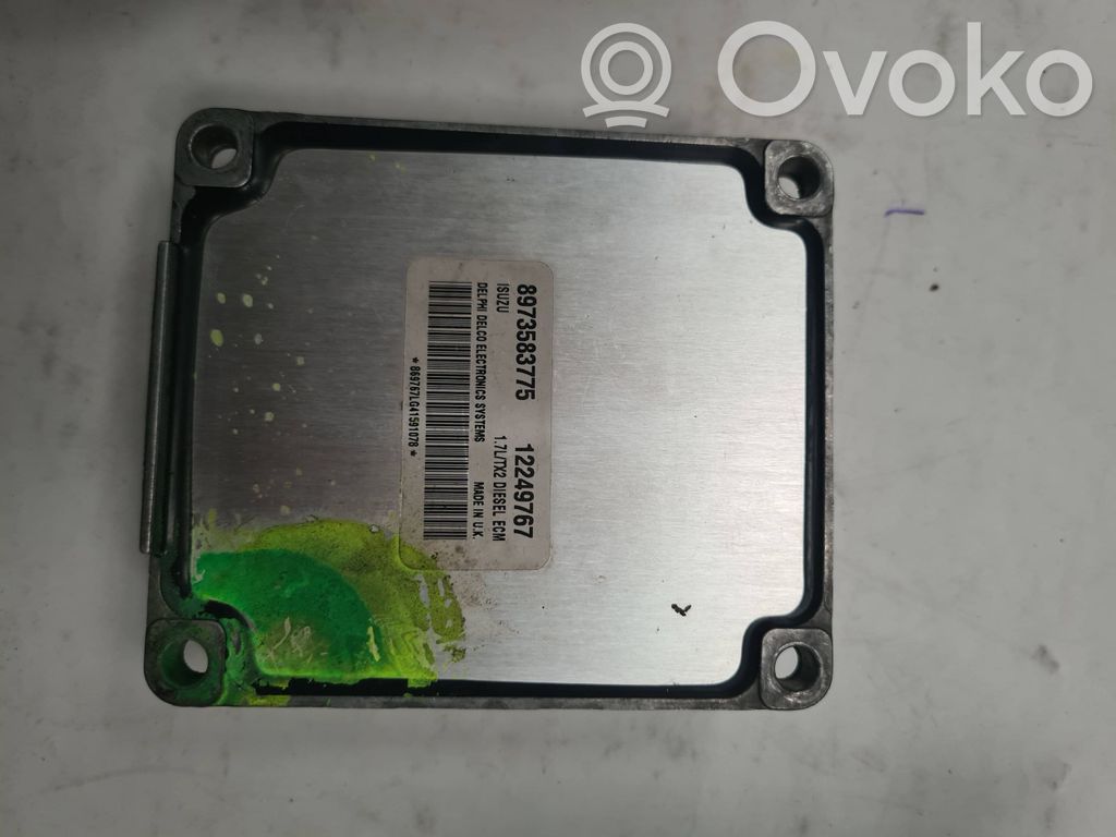 Opel Astra H Engine control unit/module 