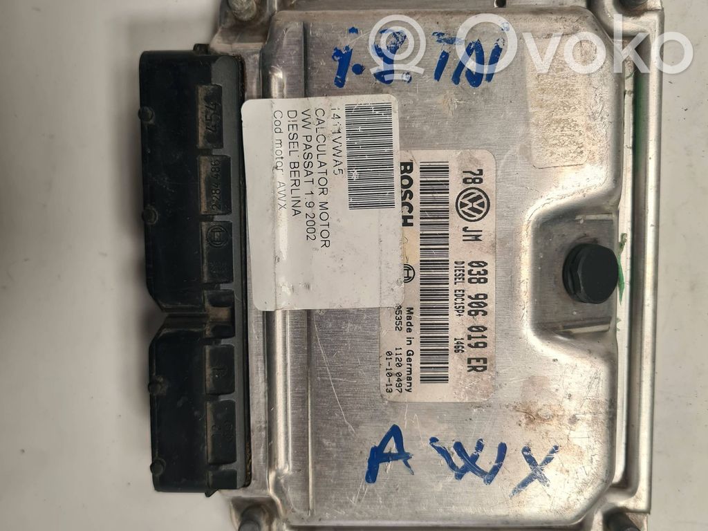 Audi A4 S4 B6 8E 8H Unitate/modul de control motor 
