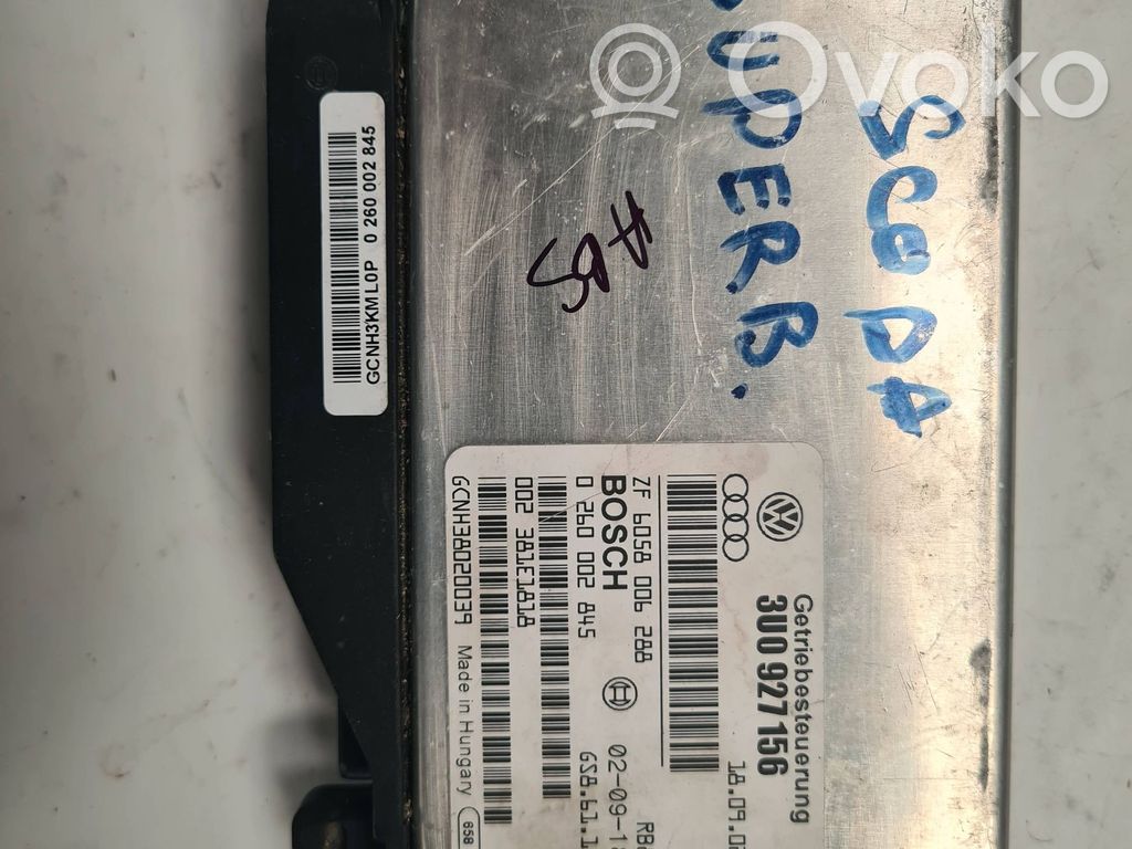 Engine control unit/module   3U0927156,6058006288,381E1818,0260002845