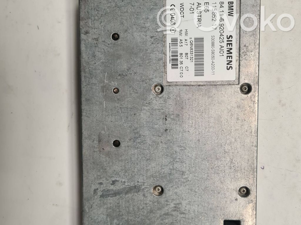 Autres unités de commande / modules   6920425,11585217,Q6N8331321,S30088S80500