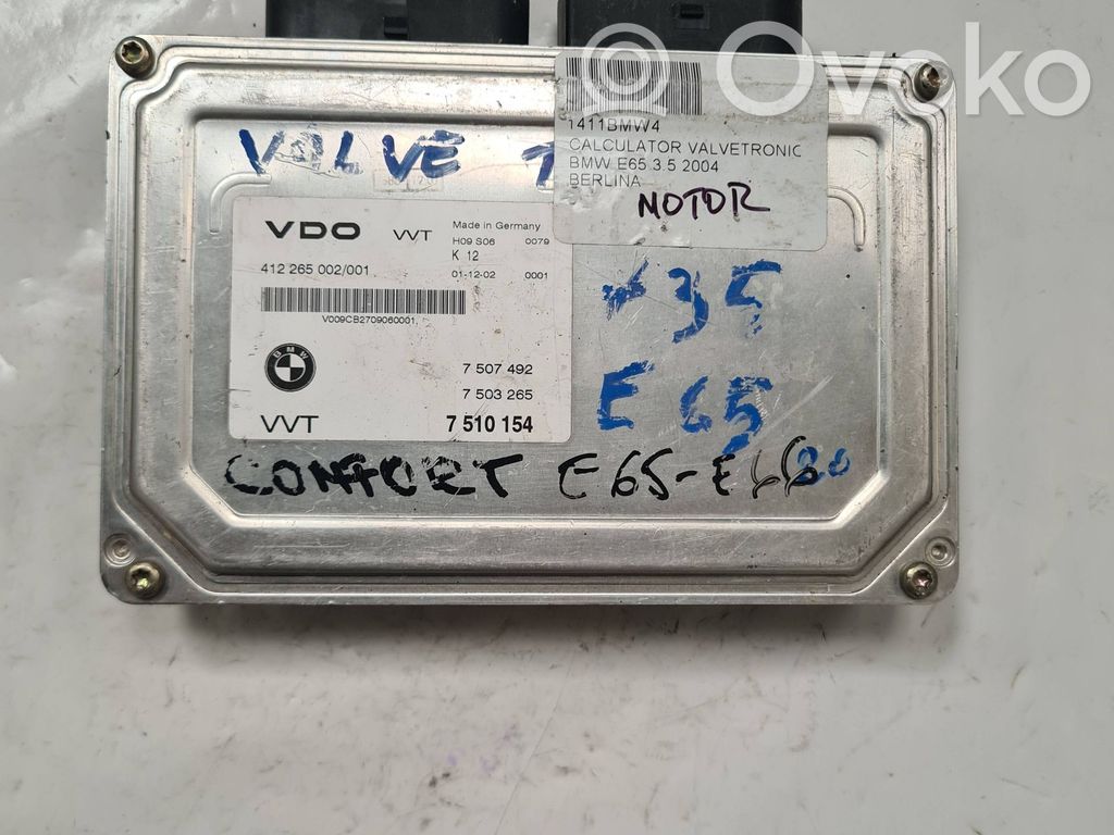 BMW 7 E65 E66 Unitate/modul de control cutie de viteze 