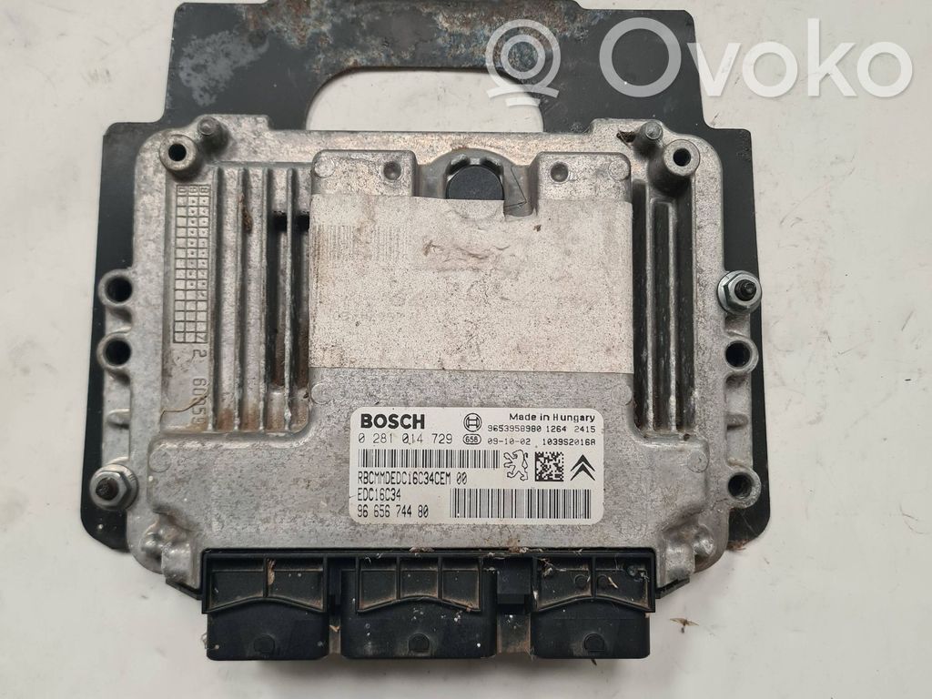Citroen C4 I Picasso Unitate/modul de control motor 