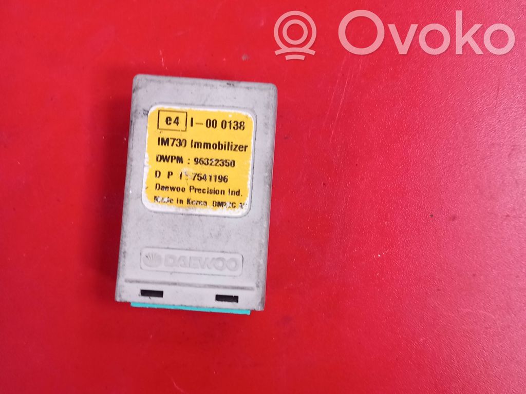 Daewoo Matiz Immobilizer control unit/module 