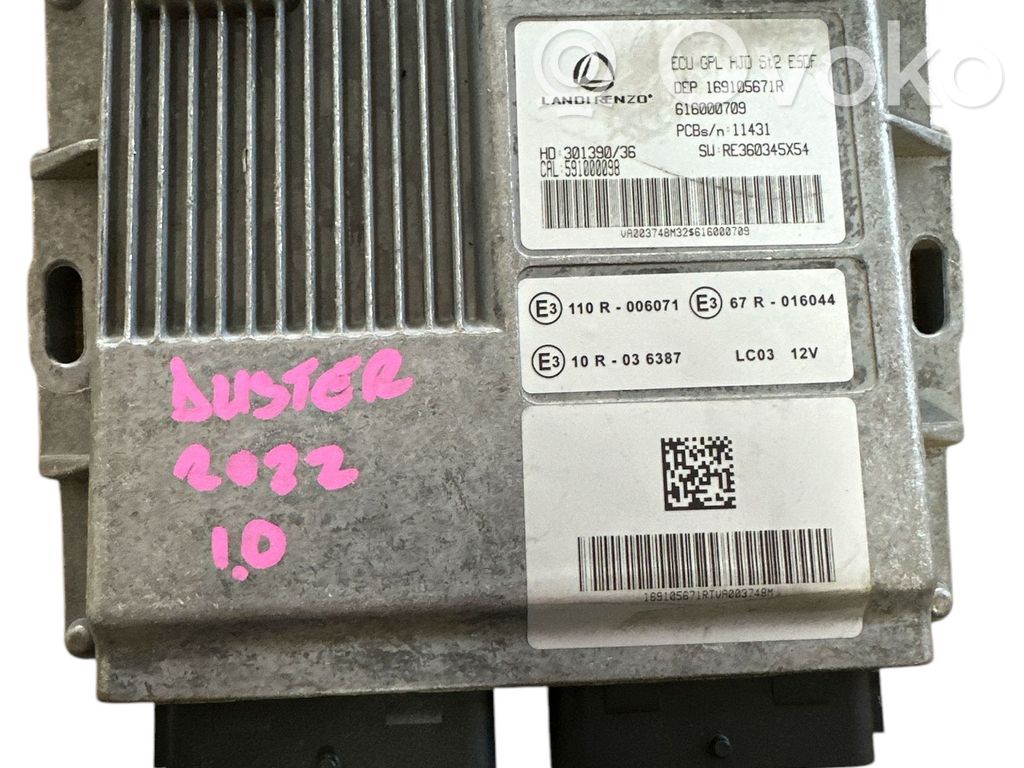 Dacia Duster III Fuel (gas) shift switch 