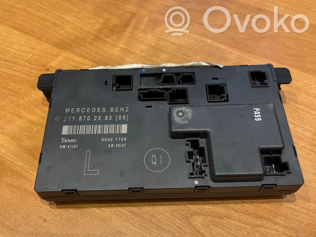 Mercedes-Benz E W211 Other control units/modules 