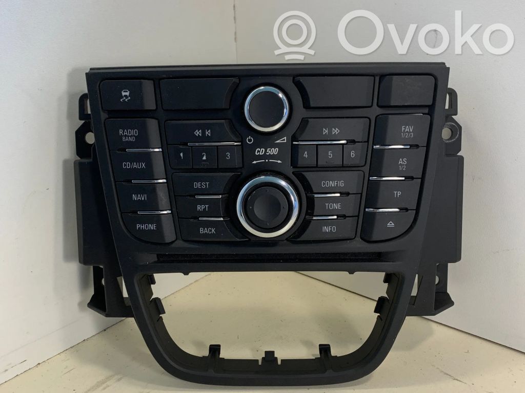 Opel Meriva B Head unit multimedia control 