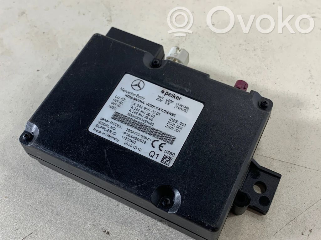 Mercedes-Benz E W212 Inne komputery / moduły / sterowniki 