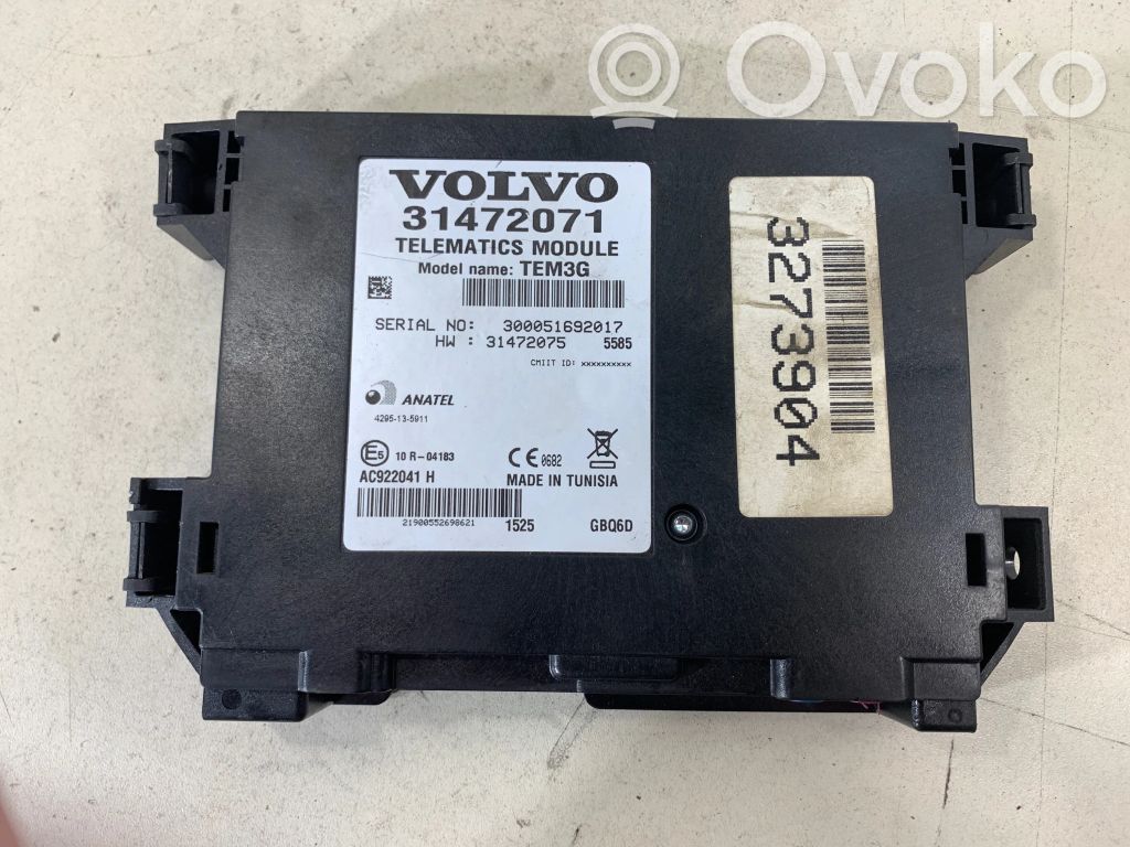 Volvo V60 Other control units/modules 