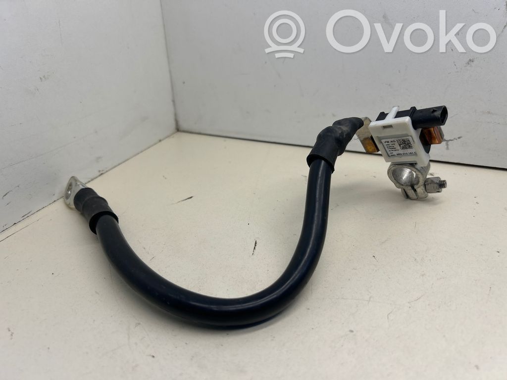 Audi Q5 SQ5 8R Minusinis laidas (akumuliatoriaus) 