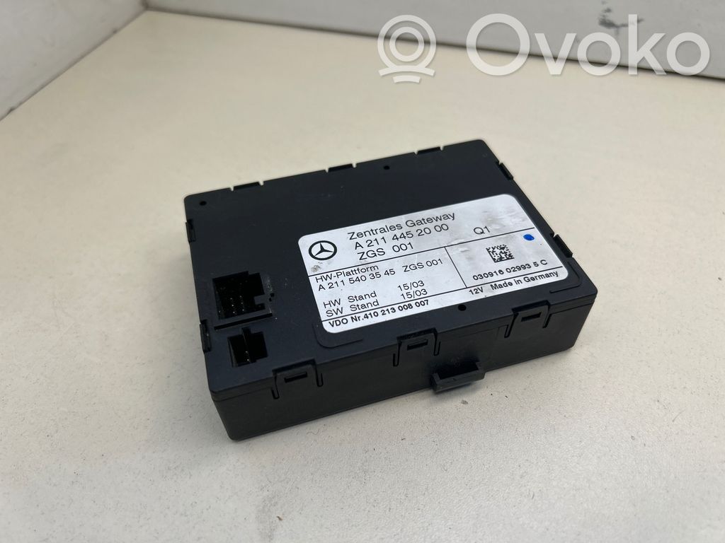 Mercedes-Benz E W211 Gateway control module 