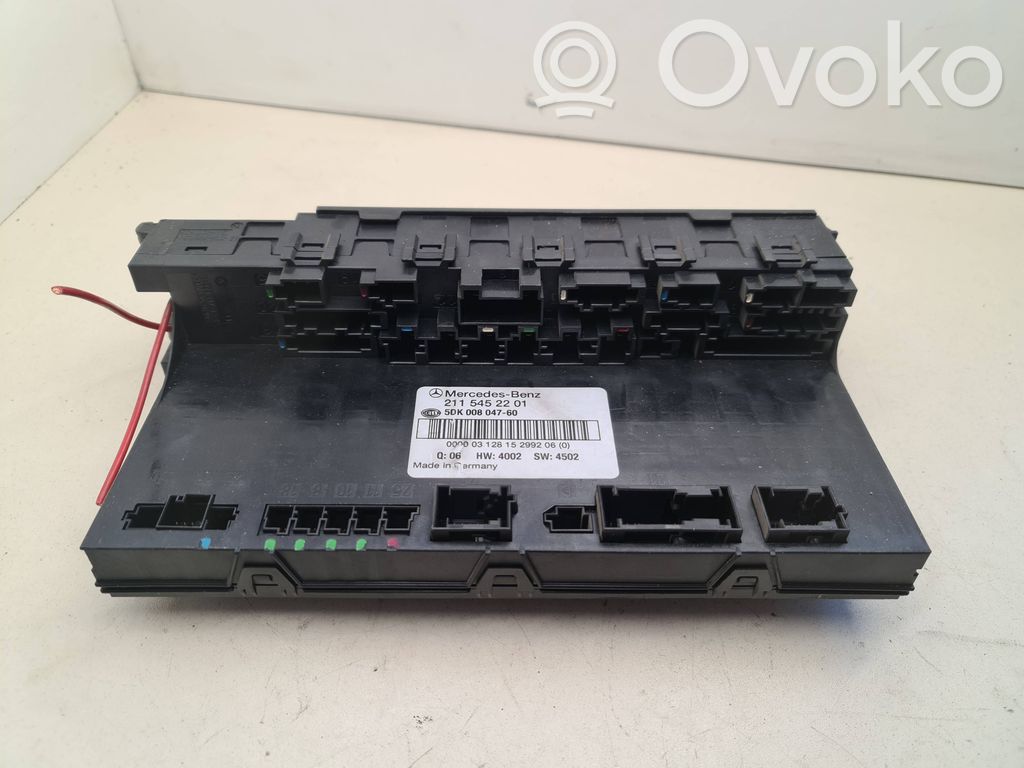 Mercedes-Benz E W211 Comfort/convenience module 