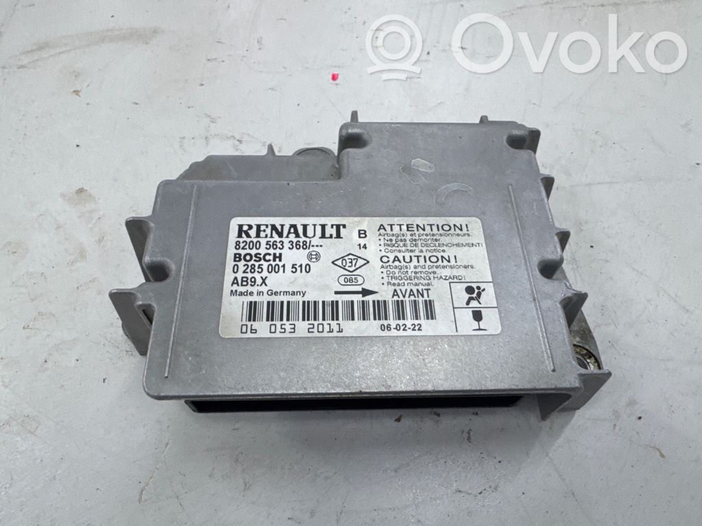 Renault Clio III Airbag control unit/module 