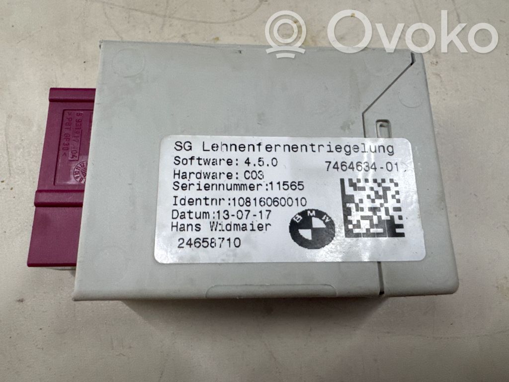 BMW X1 F48 F49 Seat control module 