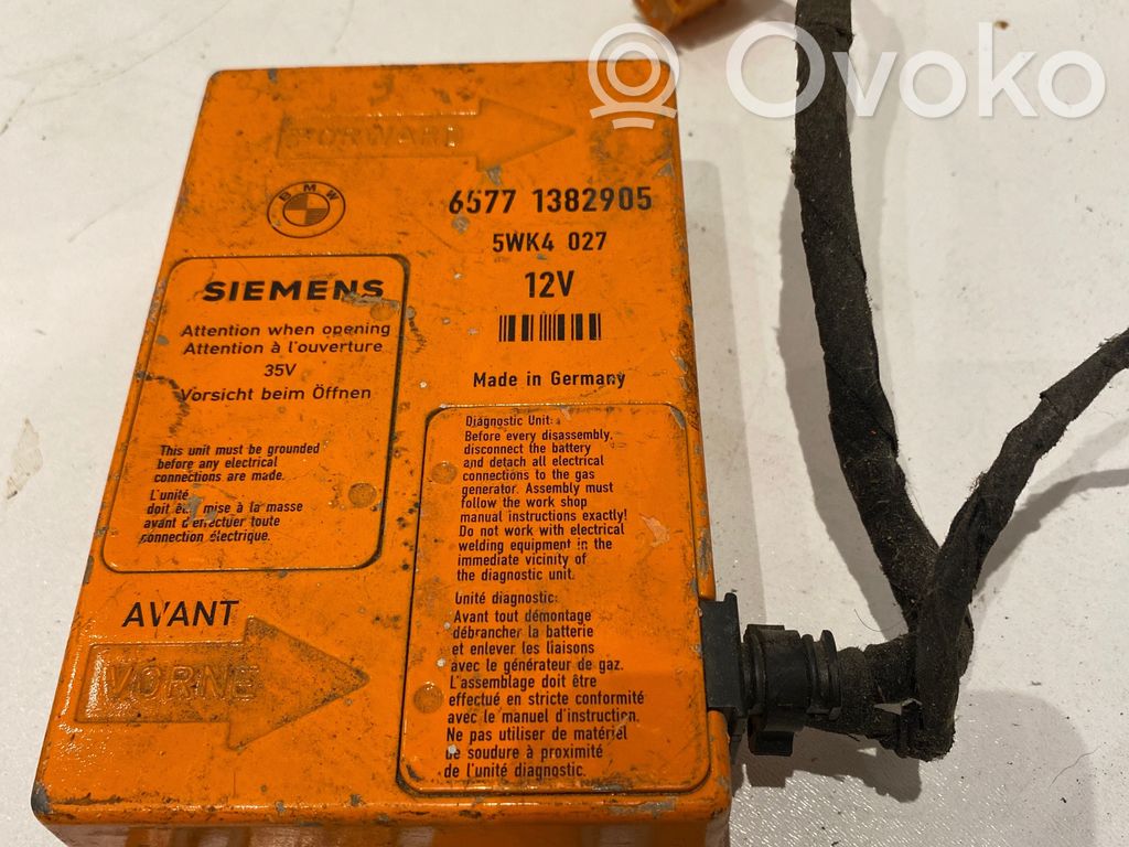 BMW 3 E36 Oro pagalvių valdymo blokas 