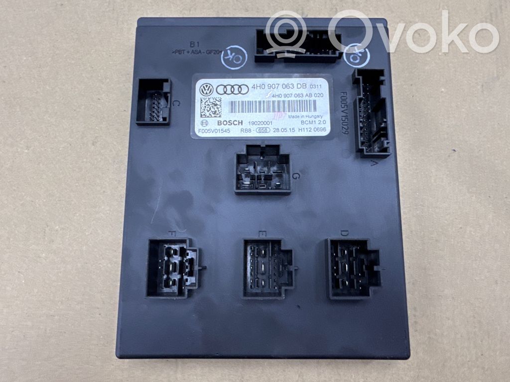 Audi A8 S8 D4 4H Module confort 