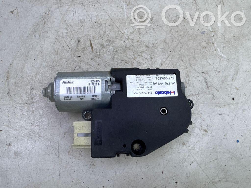 Audi A3 S3 8V Moottori/käyttölaite 