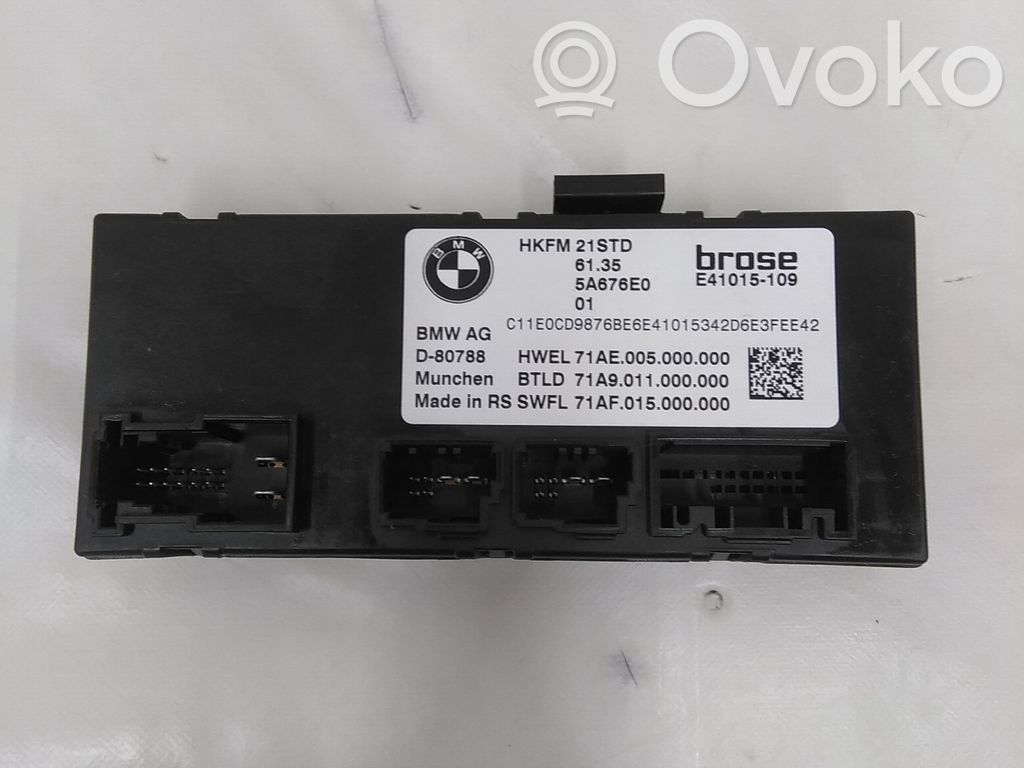 Other control units/modules   61355B529E5