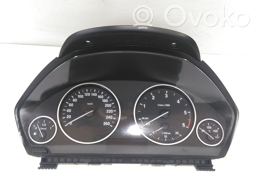 BMW 3 F30 F35 F31 Speedometer (instrument cluster) 