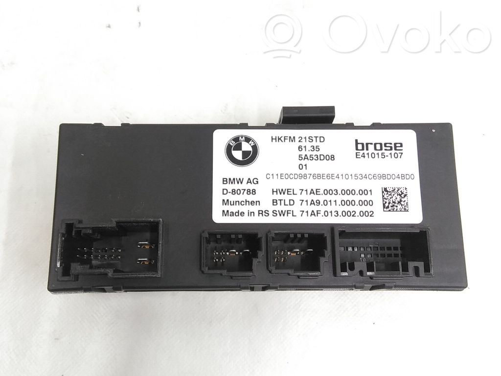 Other control units/modules   61355A74B11