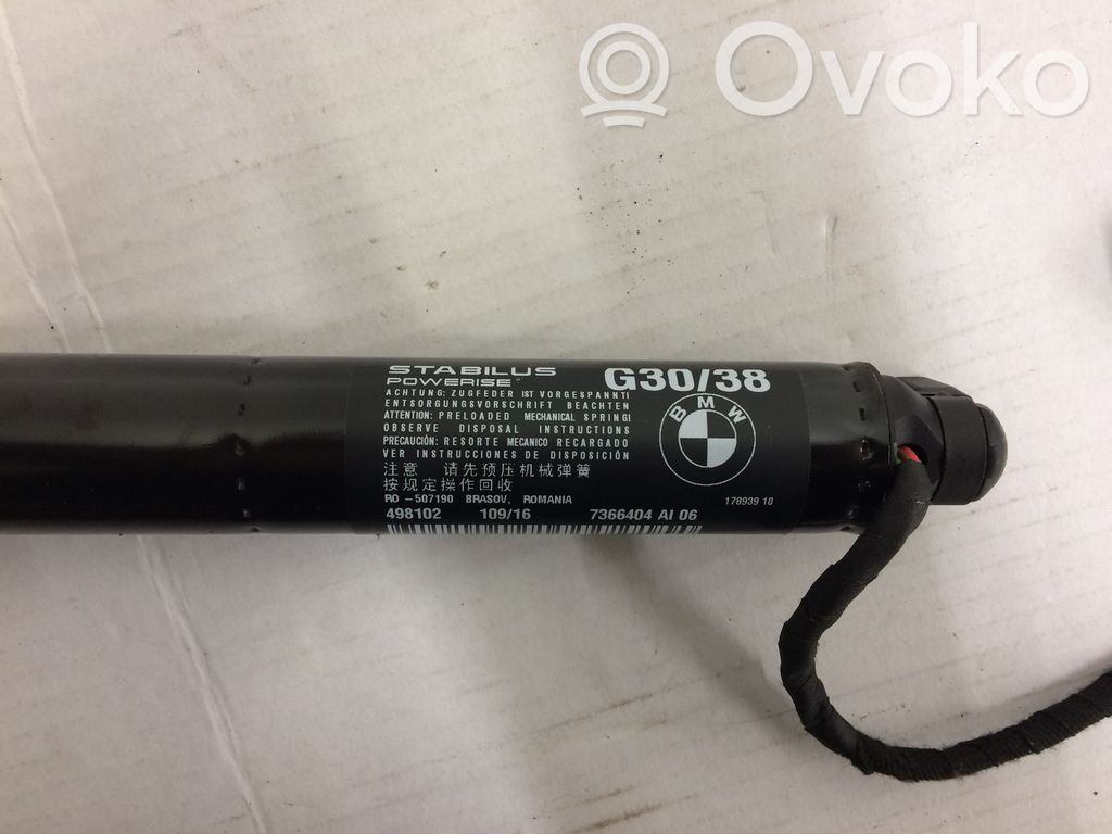 BMW 5 G30 G31 G38 Amortyzator klapy tylnej bagażnika 