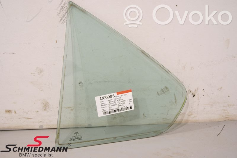 BMW 3 E36 Vidrio lateral trasero 