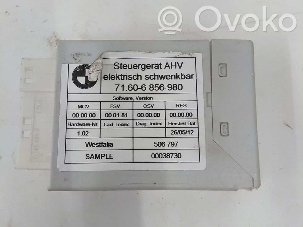 BMW 3 F30 F35 F31 Muut ohjainlaitteet/moduulit 