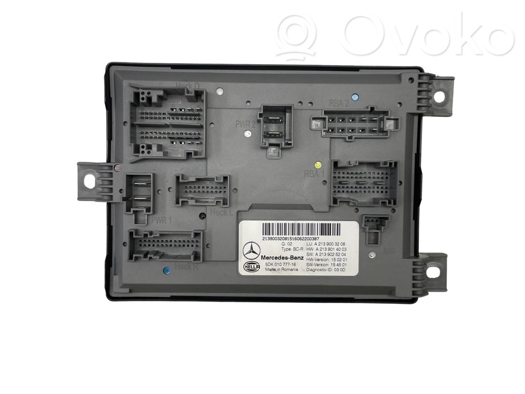 Mercedes-Benz E W213 SAM control unit 