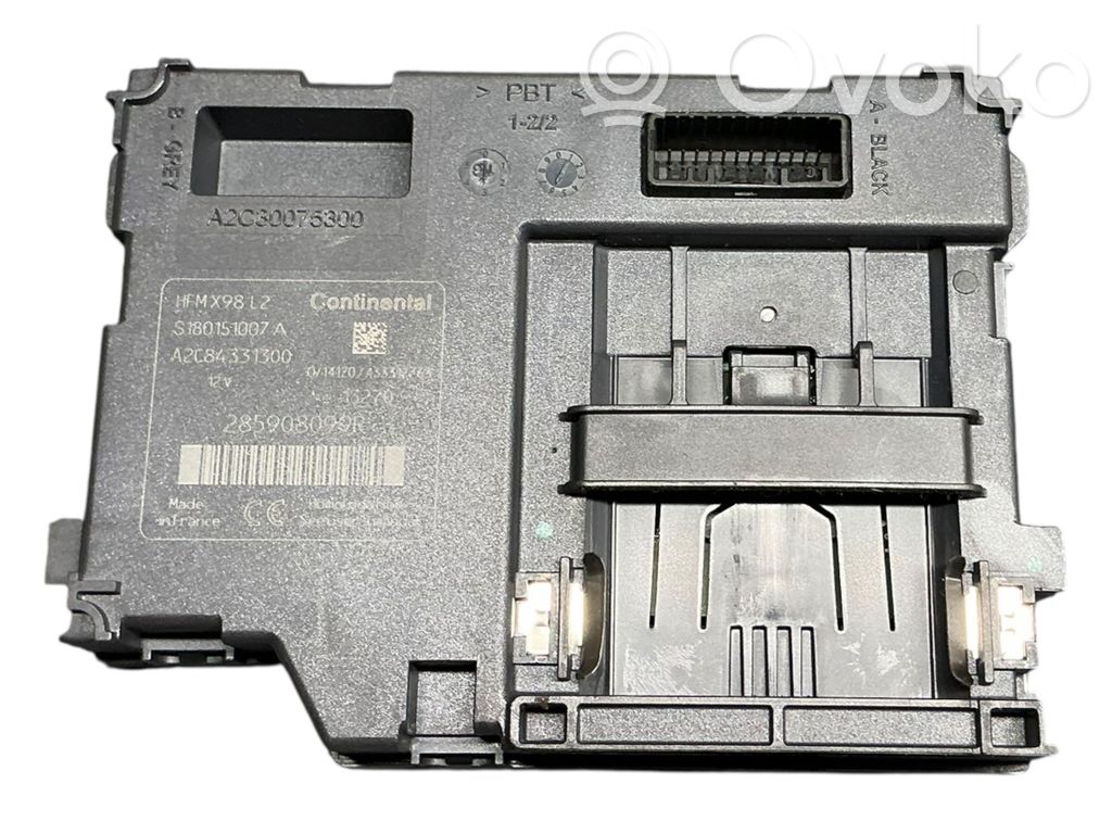 Renault Captur Ignition key card reader 