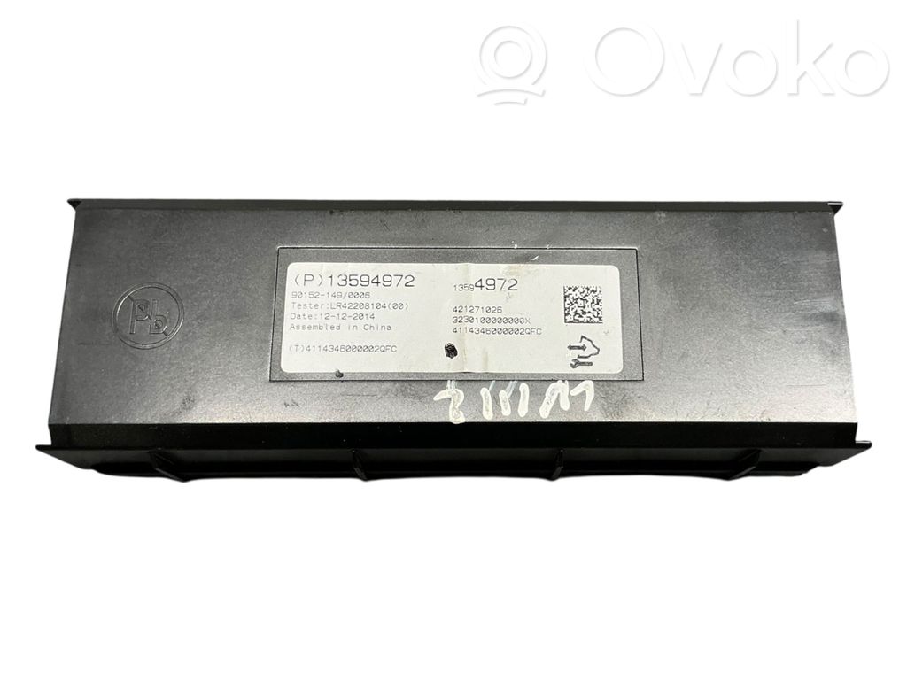Opel Mokka Climate control unit 