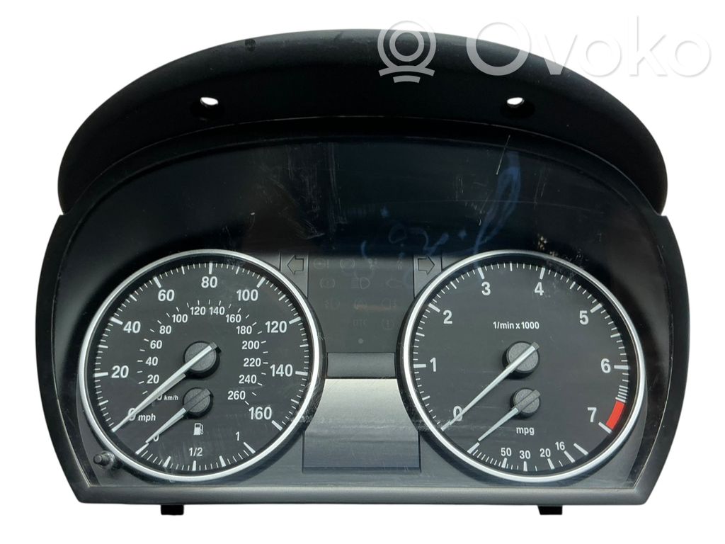BMW 3 E90 E91 Speedometer (instrument cluster) 