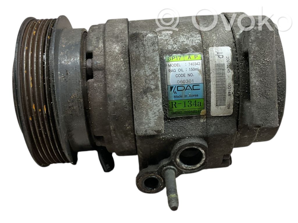 Chevrolet Captiva Kompresor / Sprężarka klimatyzacji A/C 