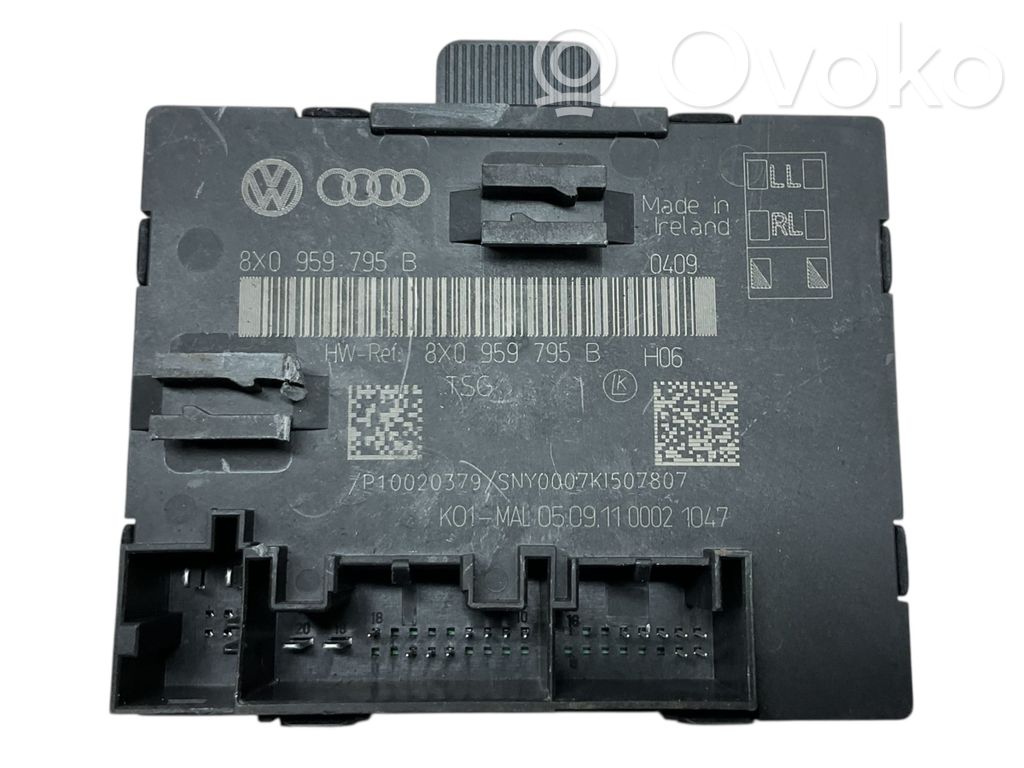 Skoda Superb B6 (3T) Door control unit/module 