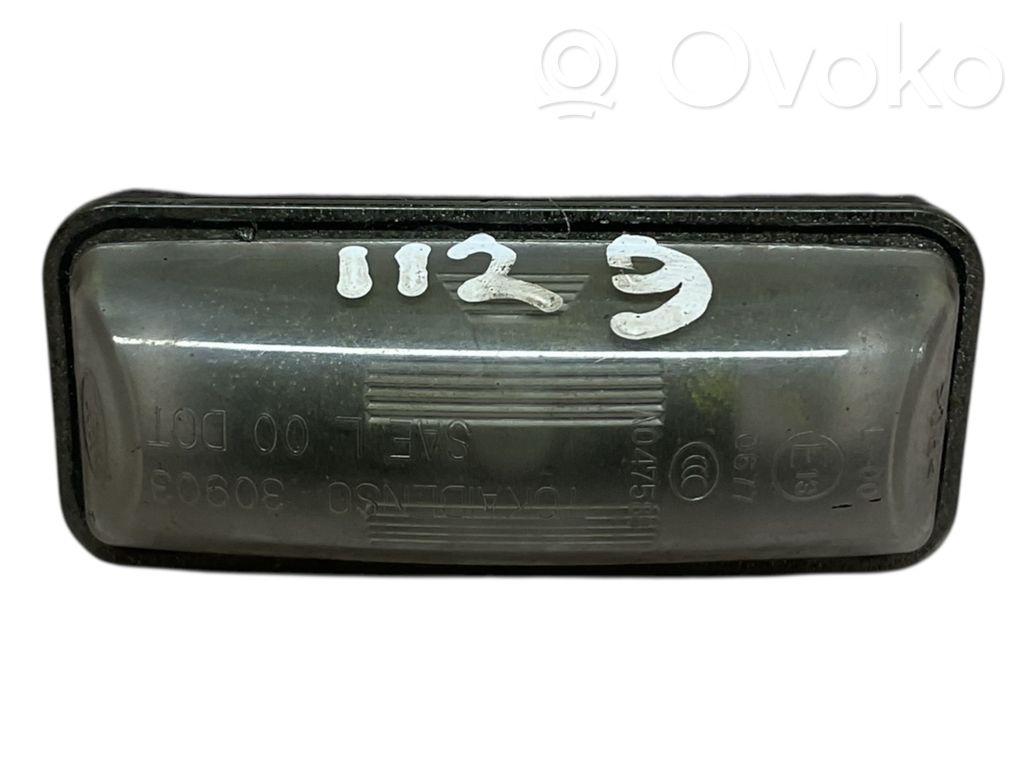 Subaru Impreza III Numerio apšvietimas 
