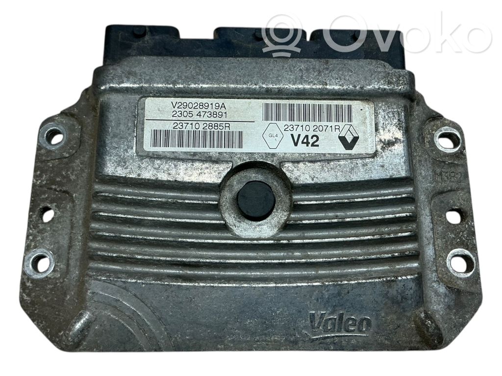 Renault Clio IV Engine control unit/module 