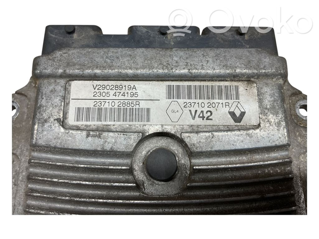 Renault Clio IV Engine control unit/module 