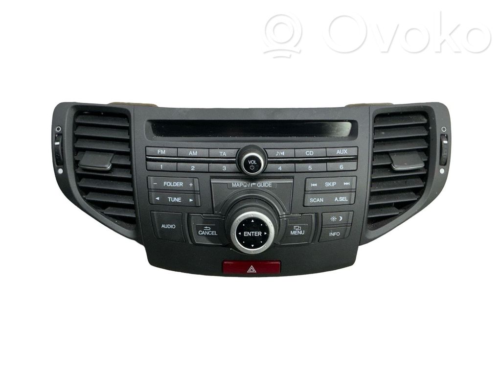 Honda Accord Unidad delantera de radio/CD/DVD/GPS 