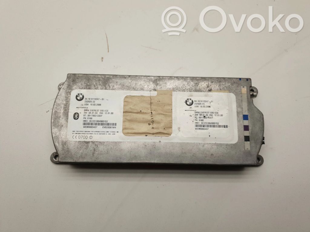 BMW 7 E65 E66 Bluetooth control unit module 