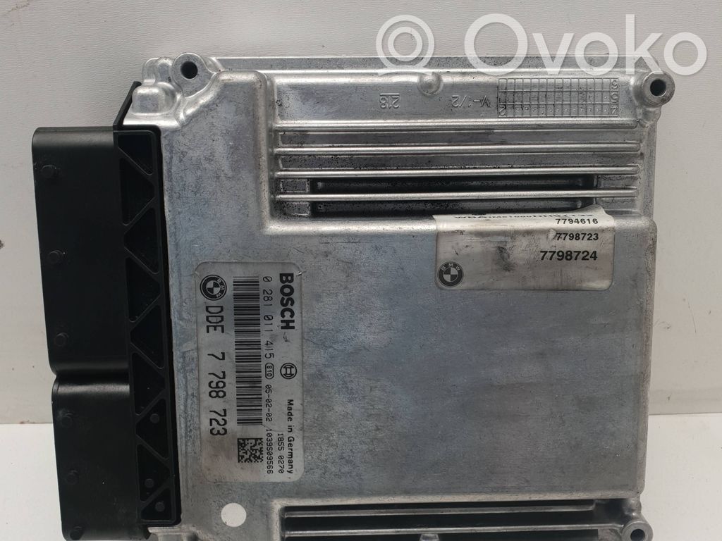 BMW 7 E65 E66 Engine control unit/module 