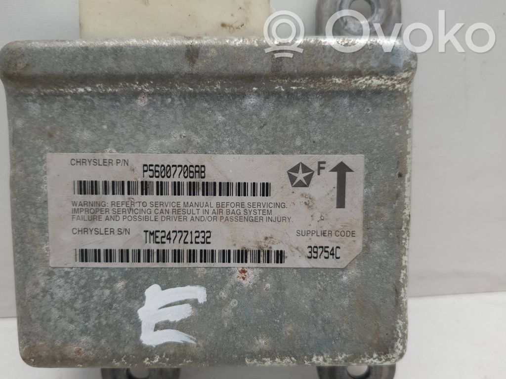 Jeep Grand Cherokee Airbag control unit/module 