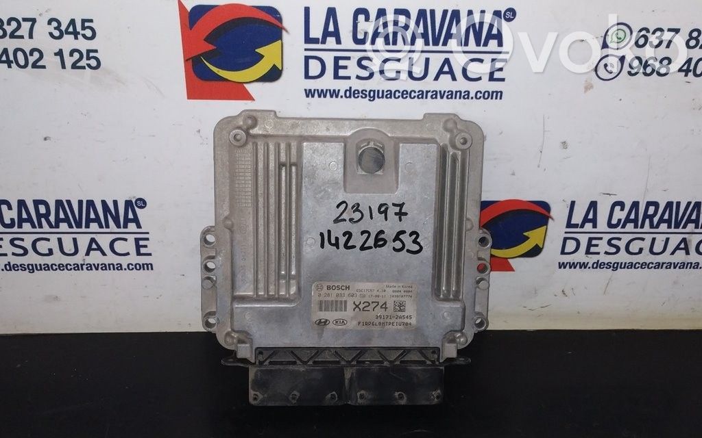 KIA Carens III Engine control unit/module 