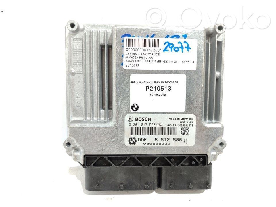BMW 1 E81 E87 Engine control unit/module 