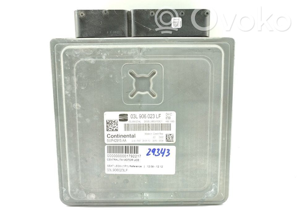 Seat Leon (5F) Engine control unit/module 