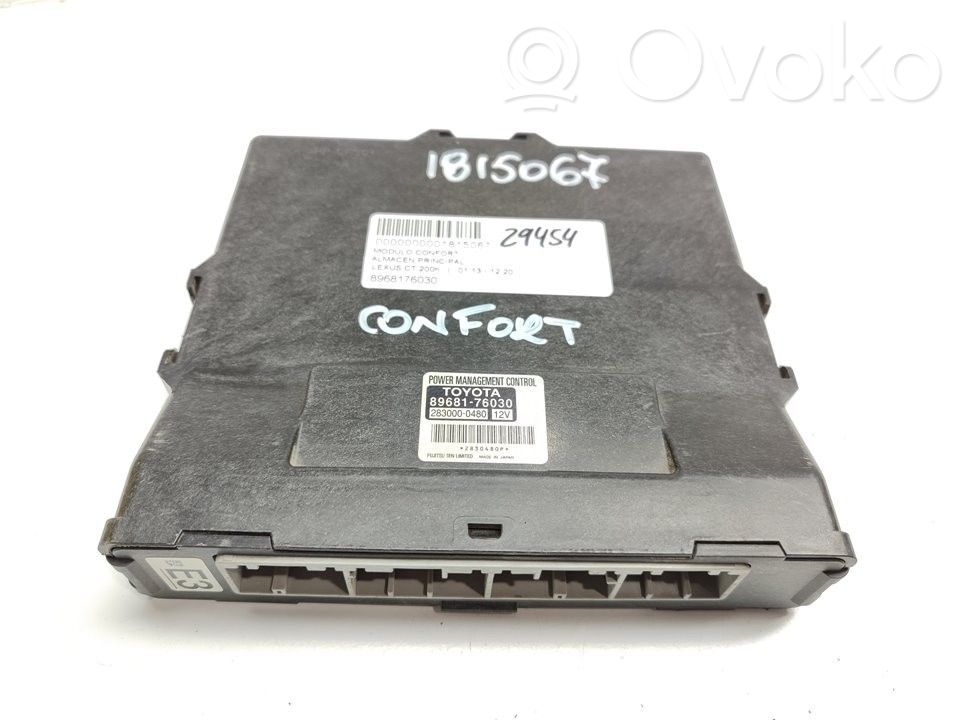 Lexus CT 200H Modul confort 