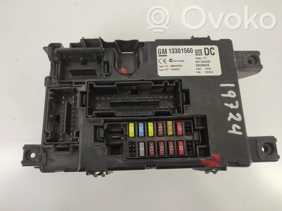 Opel Corsa D Katvealueen valvonnan ohjainlaite (BSM) 