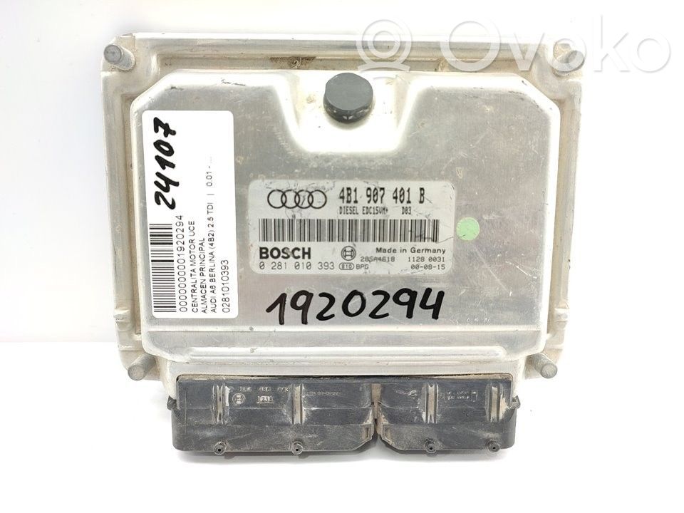 Engine control unit/module   0281010393