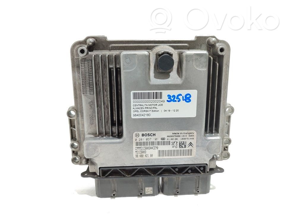 Opel Corsa F Engine control unit/module 