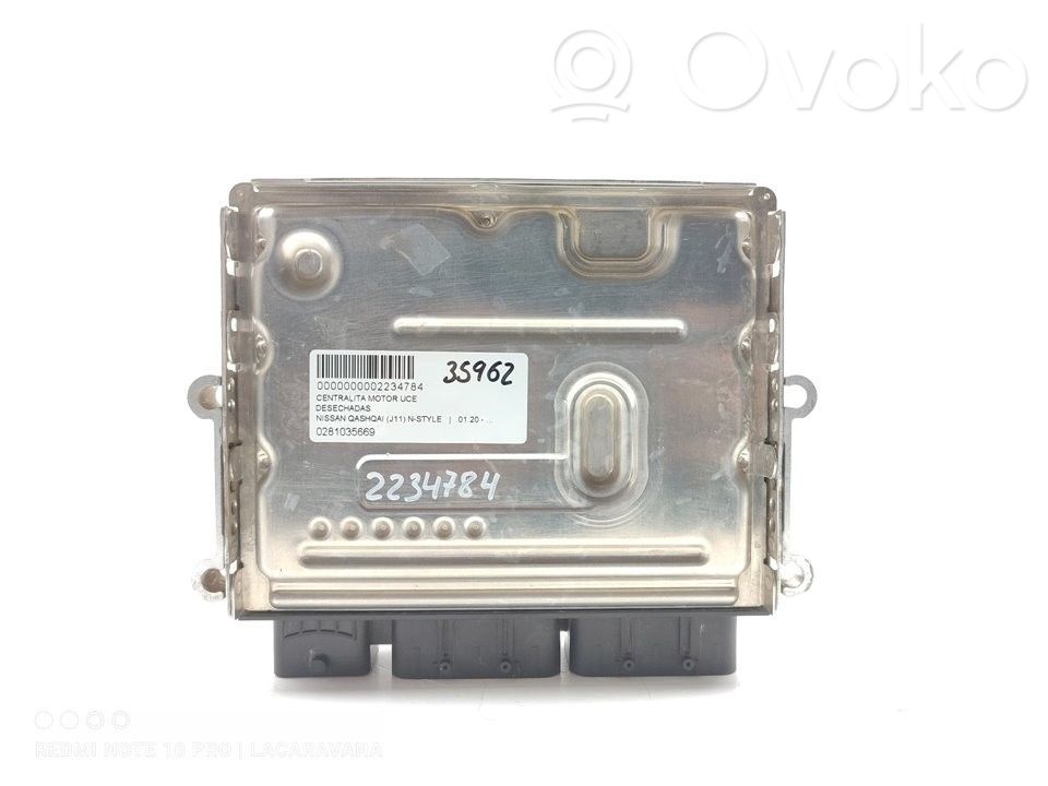 Nissan Qashqai Engine control unit/module 